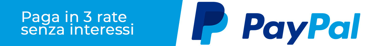 Paga in tre rate con PayPal In ear monitor su misura a rate