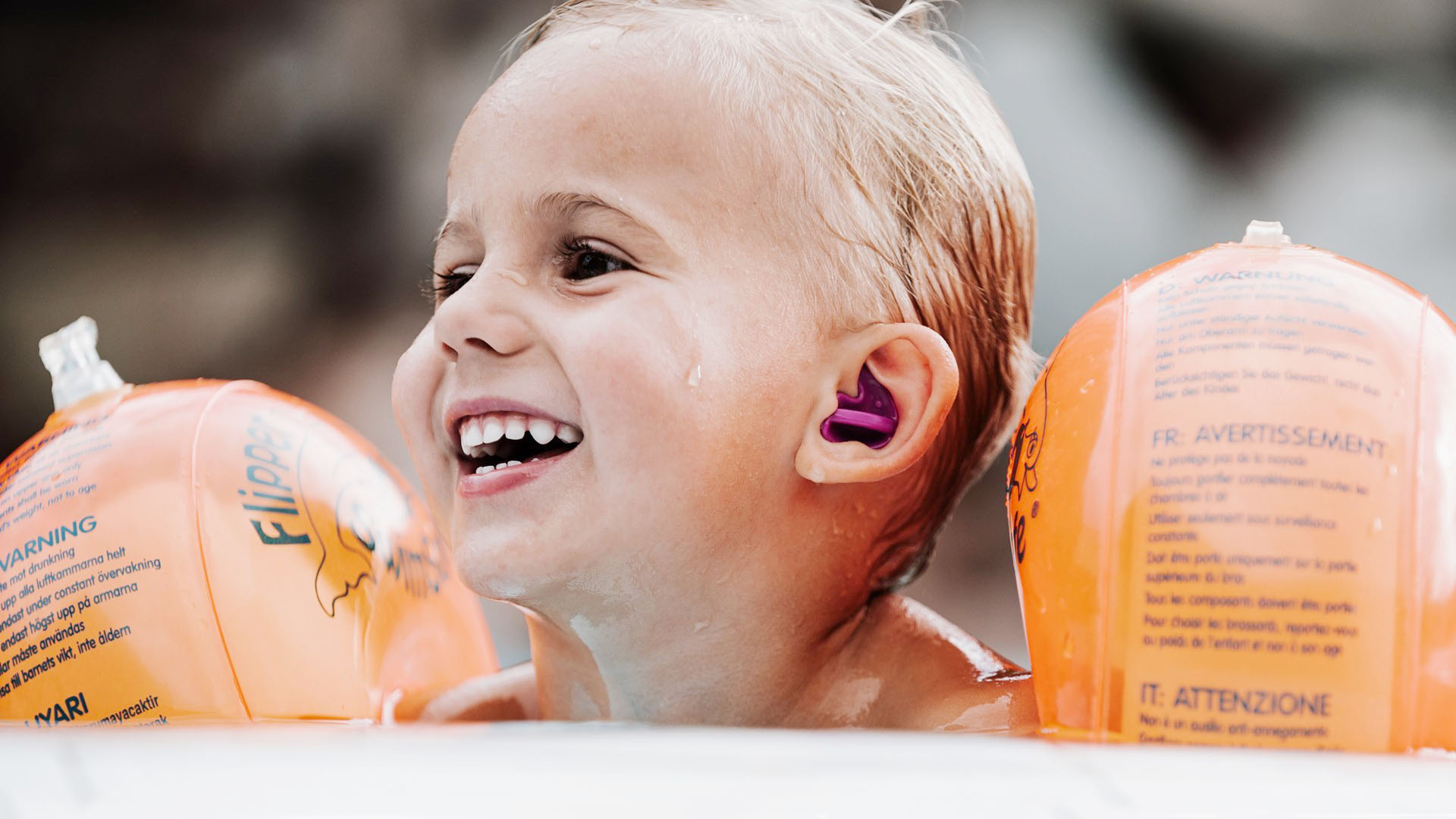 Tappi per orecchie dei bambini: una protezione acustica da utilizzare in acqua
