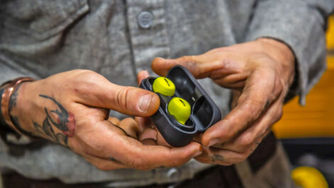 Otoprotettori bluetooth per lavoro e hobby